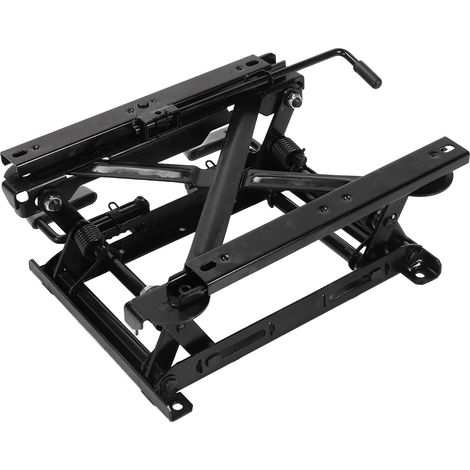 Réhausseur de siège avec coulisse réglable 155mm acier universel pour véhicule conduite à gauche base surélevée (1/5)