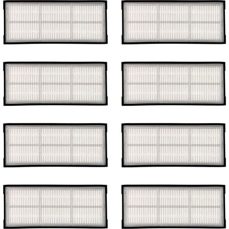 (8 Pièces) Filtre Hepa Pour Roborock S7 S7+ S7 Maxv S7 Maxv Plus S7 Maxv Ultra T8+, Kit D'accessoires De Filtre Pour Aspirateur Robot, Pièces De Rechange 8 Filtres