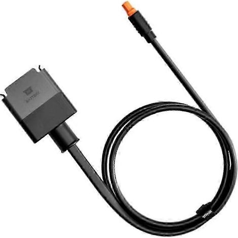Le câble de sortie XT60 mesure 1 mètre de long et est compatible avec les alimentations portables tierces d'une puissance maximale de 500 W pour le raccordement de chargeurs d'alternateur. (1/5)