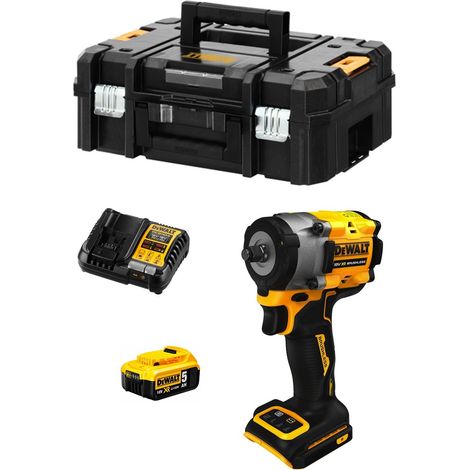 Clé à Chocs DeWALT DCF923P1T (1 x 5,0 Ah DCB1104 TSTAK II) (1/5)