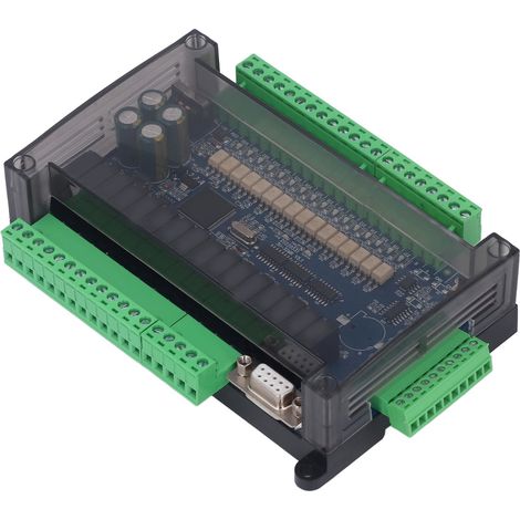 Automate programmable 16 entrées/16 sorties, compatible RS485, carte de contrôle industrielle 24 V, forte résistance aux interférences (1/5)