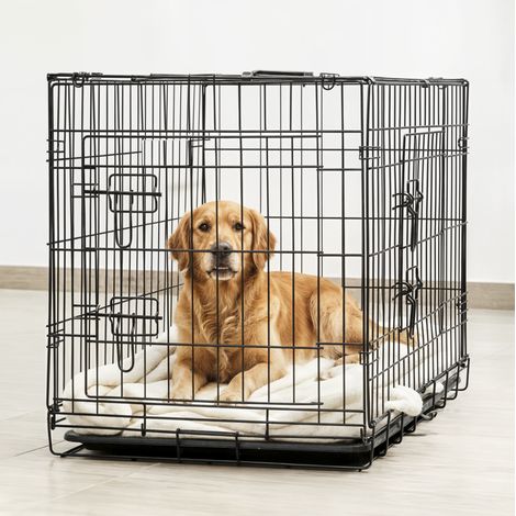 Cage de transport pliable pour chien 105x70x76cm Taille XL