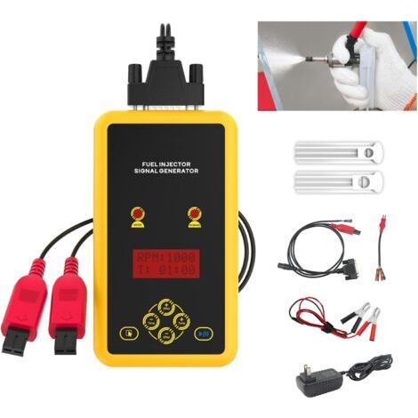 Générateur de Signal d'injecteur de Voiture CT60 Nettoyeur de système d'injection de Voiture Nettoyeur d'injecteur auxiliaire de Nettoyage de système de Carburant (1/5)