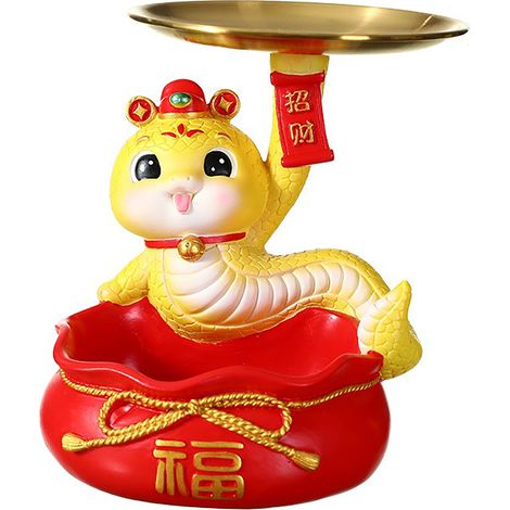 Colección de bandejas Serpiente 1110 – Regalo Feng Shui para la oficina y el hogar (1/5)