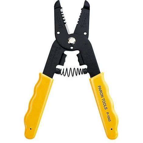 Wire Stripper 2 Pieces 10-22 AWG Wire Splicer Wire Stripper Multipurpose Wire Stripping Tool Electrical Wire Pliers with Screw Cutter (1/4)