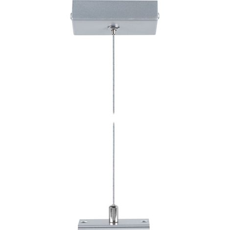 Paulmann Seilabhängung für Lichtleiste Linion 0,1-1,5 m Metall weiß