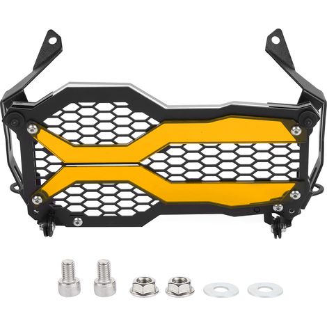 Grille de protection phare avant moto remplacement R1250GS ADV 2021 Orange (1/5)
