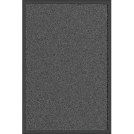 Paillasson gris anthracite 40x60 cm (1/5)