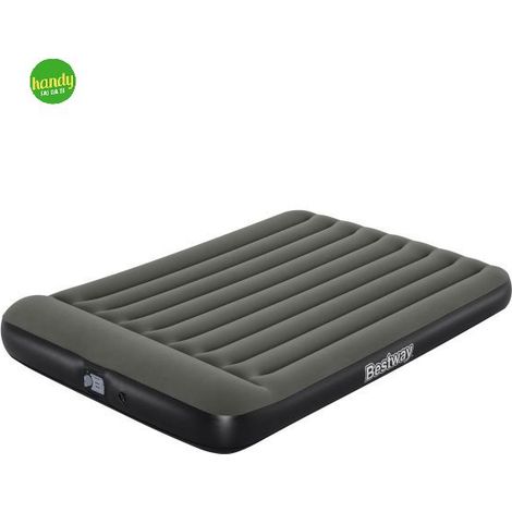 Materassino doppio gonfiabile con pompa a batteria Bestway 67930 203 x 152 x 30cm (1/5)