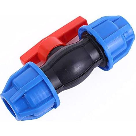 Conector en T de fácil instalación para tuberías de agua de HDPE Alkathene de 20/25/32 mm (25 mm) (1/5)
