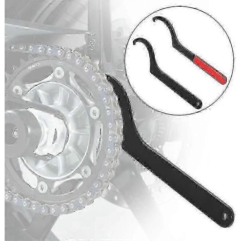 Clé de réglage de chaîne pour moyeu arrière Ducati Monster S4R Streetfighter 848 748 916 996 998 1098 1198 1199 1299 Highway (1/4)