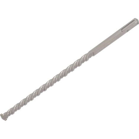 KOTARBAU® Kotarbau® Foret Beton Sds Plus 16x310mm - Meche Beton avec Pointe en Carbure Foret Béton - Foret Perforateur - Foret Hélicoïdal Pour Pierre Kvs - en Acier 40Cr - Argent
