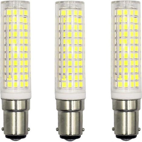 Ampoule LED B15, culot à économie d'énergie 10 W, lot de 3 (blanc froid 6000 K) (1/4)