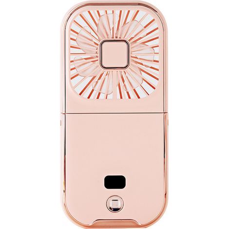 Mini ventilateur, petit ventilateur à piles, ventilateur portable avec chargeur USB, mini ventilateur de bureau à main (1/5)