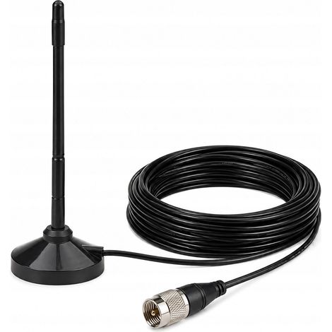 Antena CB Sonar Delta 200 MAG con imán PL259 50W 26.5-28MHz (1/4)