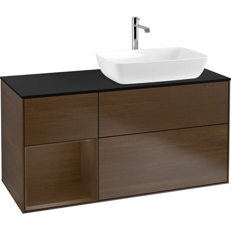 Villeroy & Boch F802GNGN Meuble sous-lavabo Finion F80 (1/2)