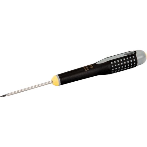 Bahco ERGO Schraubendreher für Schlitzschrauben, gerade, mit 3-Komponenten-Griff 0,5 mm x 3 mm x 200 mm (1/4)