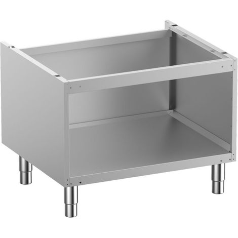 Soubassement ouvert - pieds inox réglables - Diamond