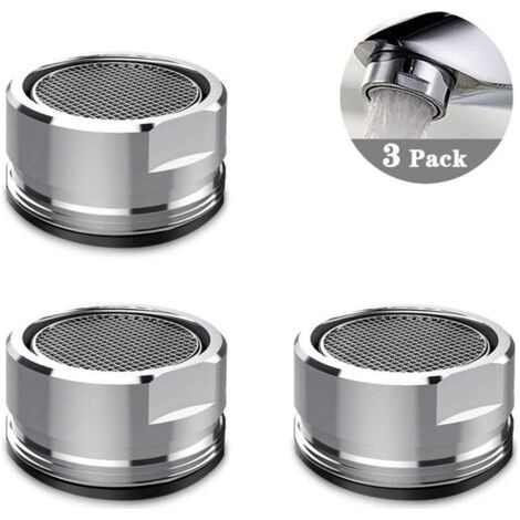 Mousseur Robinet M24, 3 pièces Filtre Accessoires robinet Diffuseur Filtre de Robinet Pour Cuisine et Salle de Bain (1/5)