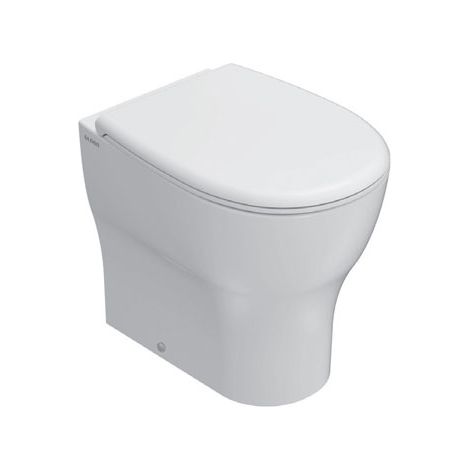 CERAMICA GLOBO Grace wc pavimento filo parete senza brida codice prod: GR003BI (1/6)