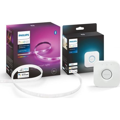 Innen LED-Streifen Philips Hue mehrfarbig biegsam erweiterbar