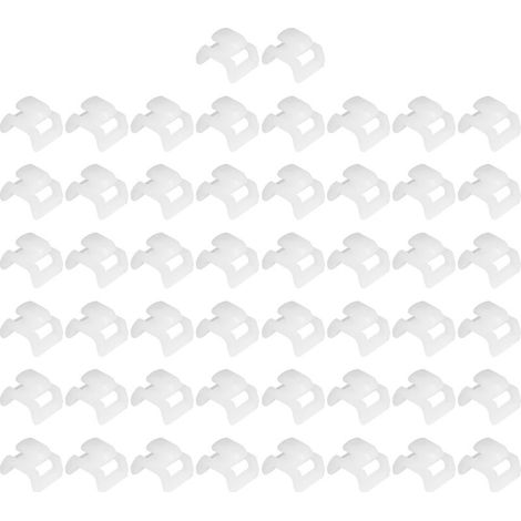 Kabelbefestigungswinkel, 50 Stück, Reißverschlüsse für Aluminiumprofile nach europäischer Norm, europäische Größe 30 (1/5)