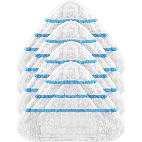 Housses Lingettes Universelles pour Balai Vapeur et Nettoyeurs Vapeur 4 Pièces (1/4)