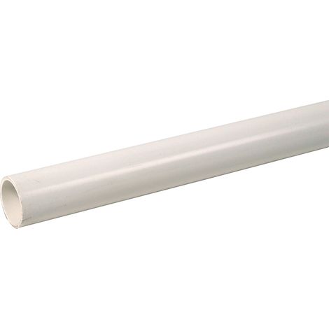Tubo rígido blanco de 2m para desagüe  Ø20  Ø20