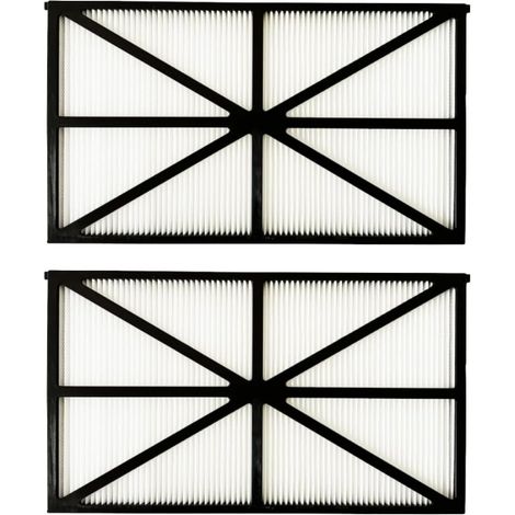 Lot de 2 Panneaux Filtres pour Robot Tiger Shark - RCX70101PAK2/RCX70101/827261- Noir FDC (1/4)