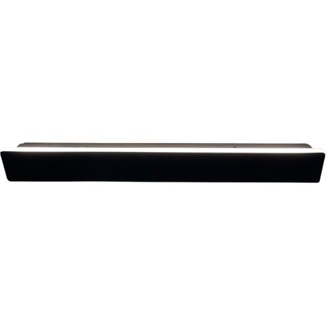 Applique moderna Bodo in metallo nero 40cm IP54 LED 12W CCT (1/5)