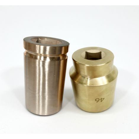 Bussola antiscintilla 32 mm 1 pollice quadro pneumatica bronzo all'alluminio