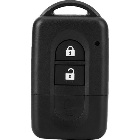 1 étui de clé télécommande, 2 boutons, noir, compatible X-Trail et Note Pathfinder (1/5)