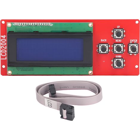 Contrôleur LCD Intelligent pour Imprimante 3D avec Câble Plat Flexible 5 Broches, Compatible Anet A8 A4 A2 A6‑L E2 (1/5)