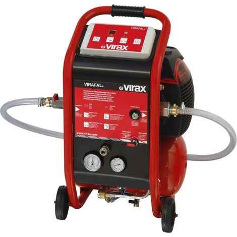 Virax – Désemboueuse haut-débit 295053 – Débit 80L/min – Pression 8 bar – Nettoyage radiateurs et planchers chauffants