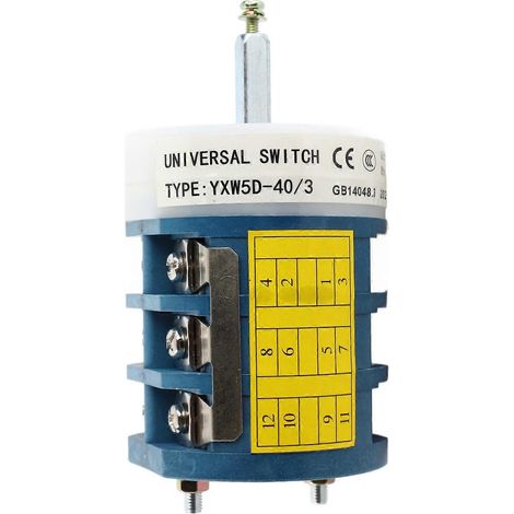 Moteur de démonte-pneus 240 V/480 V/500 V 40 A, inverseur de sens de rotation, usage intensif (1/4)