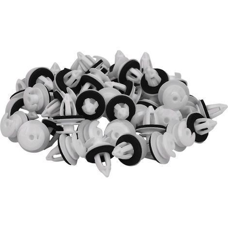 50 clips de fixation pour panneaux de porte avec joint torique pour BMW E34, E36, E38, E39, E46, X5 et Z3.
