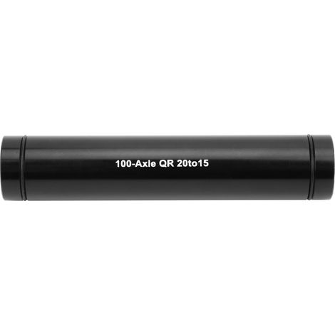 Axe avant 20mm à 15mm pour VTT, tube en alliage d'aluminium, accessoire vélo 100mm (1/5)