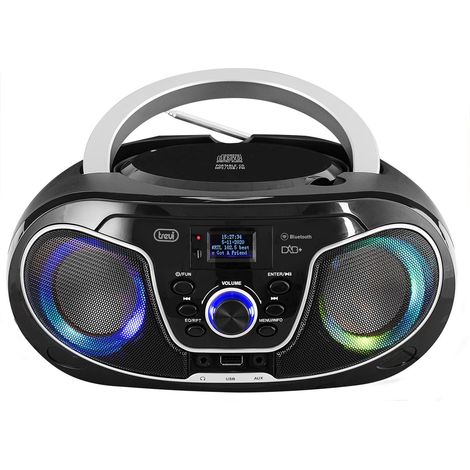 Trevi CMP 588 DAB Analog DAB, DAB+, FM Schwarz Playback MP3
