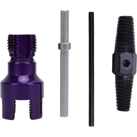 Fileteur tuyau intégré interne externe 40Cr – Acier allié, kit filetage PVC, plomberie professionnelle (1/5)
