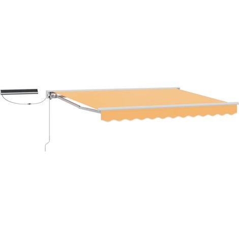 Toldo Retráctil Eléctrico Arena 4 x 3 m vidaXL