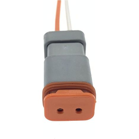 Connecteur 2 broches DT06-2S Dechi, adaptateur de feu antibrouillard DJ3021Y-1.6-21 avec bornier 2P – prise simple