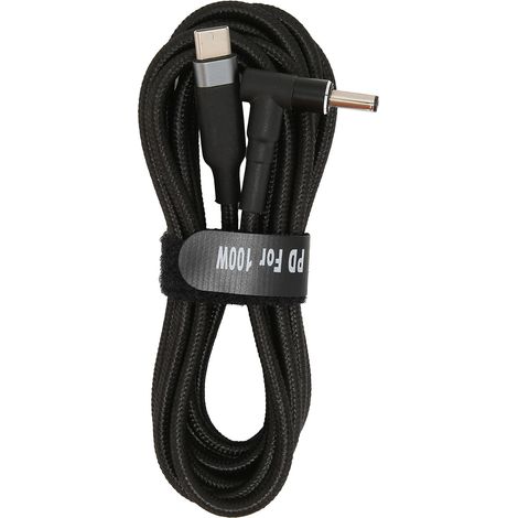 Câble d'alimentation USB-C vers DC 4.0x1.35mm 100W pour Asus, 2m - JD06112 (1/5)
