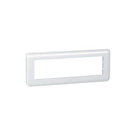 Plaque pour 8 modules horizontal Mosaic Legrand 078818