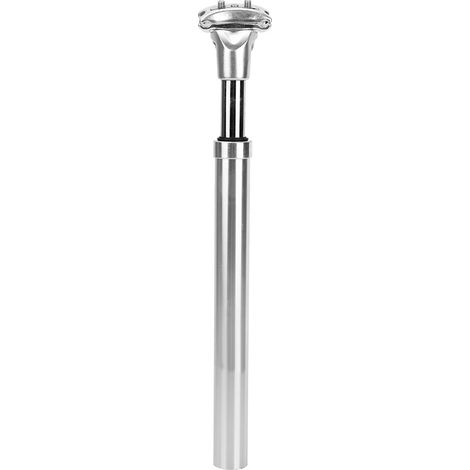 Tige de selle à suspension hydraulique pour vélo de route VTT, fourreau argent 27,2 mm, amortisseur à huile sous pression (1/5)