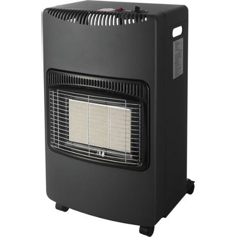 Vinco stufa a gas 3 mattoni infrarossi 71426 grigio vinco senza regolatore