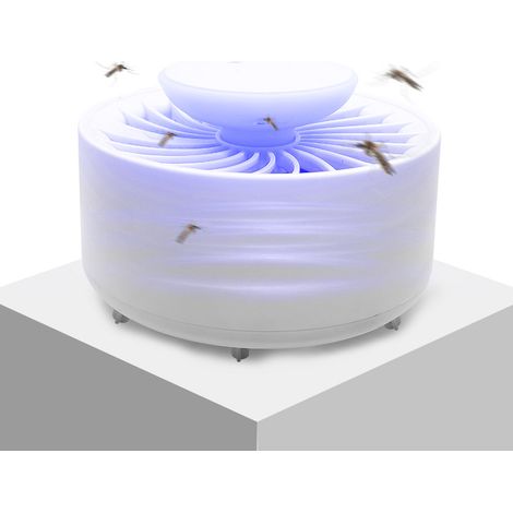 Lampada repellente per zanzare fotocatalitica USB, dispositivo repellente per mosche e zanzare, assorbitore di zanzare a LED - bianco (1/3)
