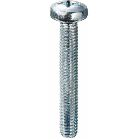 Viti A Metallo Testa Cilindrica 8X 80 Zinc. - 100 Pz