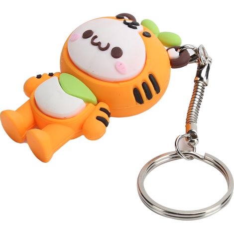 Clé USB 2.0 U Disk avec adaptateur Type-C, accessoire informatique, motif tigre, upc01-0116 Go (1/5)