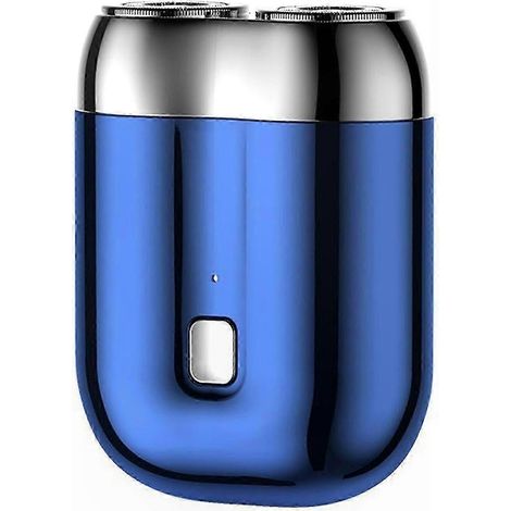 Wiederaufladbarer Mini-USB-Doppelkopf-Elektrotrimmer für Herren, tragbarer, wasserdichter Rasierer, Haar- und Barttrimmer, abwaschbar, Schnellladefunktion (1/4)
