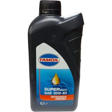 12,0 x OLIO 4T MINERALE 15W40 SUPERMULTI TAMOIL